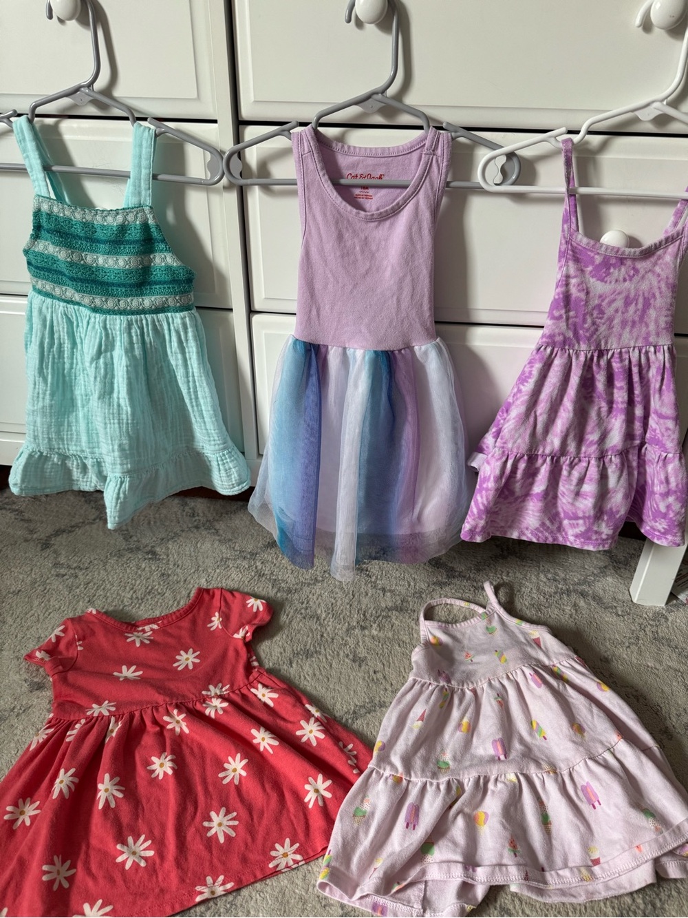 Cat & Jack Dress Bundle 18 Month